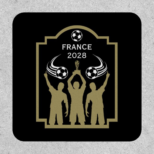 European Football Soccer Watch Party Patch (Front)