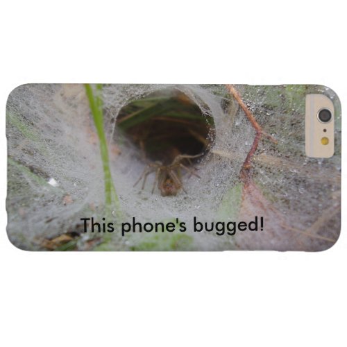 European Funnel Web Spider Bugged iPhone Case