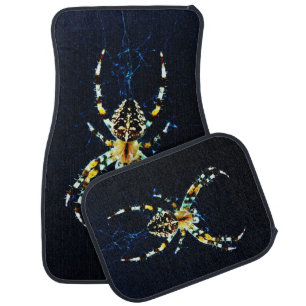 European Garden Spider cfmcna Car Floor Mat