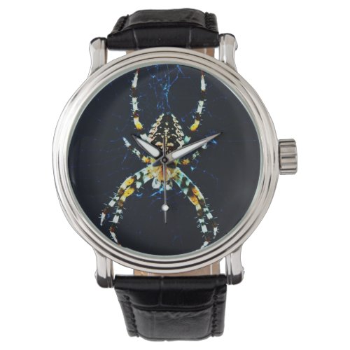 European Garden Spider Wristwatch