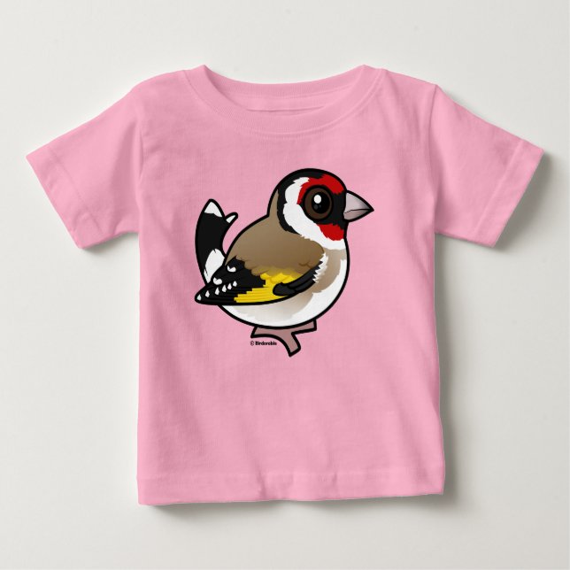 European Goldfinch Baby T-Shirt (Front)