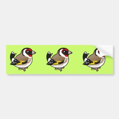 European Goldfinch Bumper Sticker