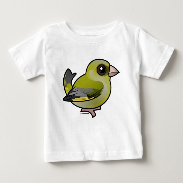European Greenfinch Baby T-Shirt (Front)
