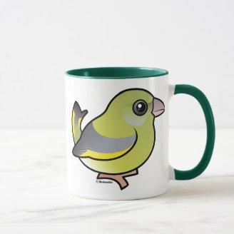 European Greenfinch Combo Mug