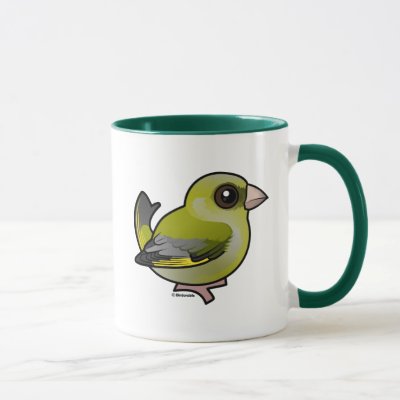 European Greenfinch Mug