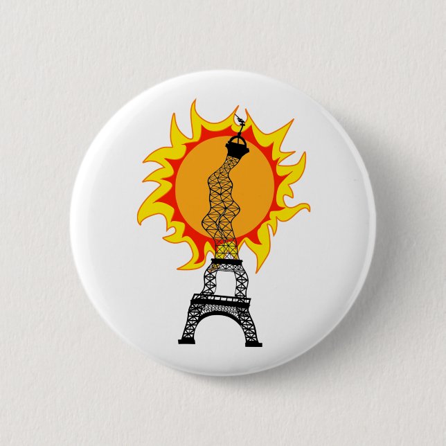 European Heat Wave Button (Front)