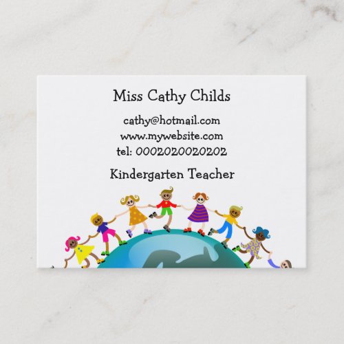 European Kids, Business Card Templates
