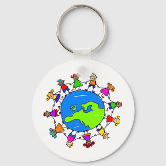 European Kids Keychain