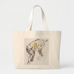 European Lynx Large Tote Bag