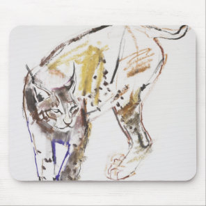 European Lynx Mouse Pad