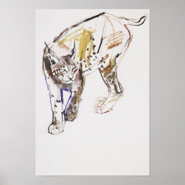 European Lynx Poster (Front)