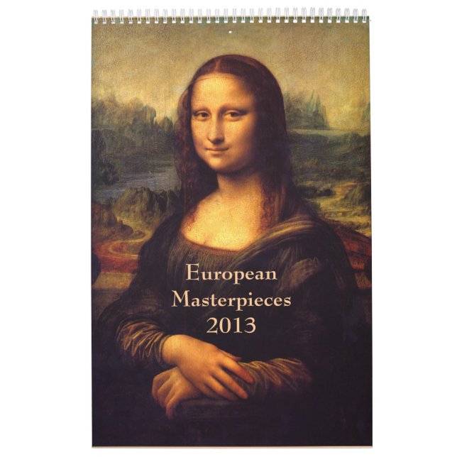 European Masterpieces Calendar (Cover)