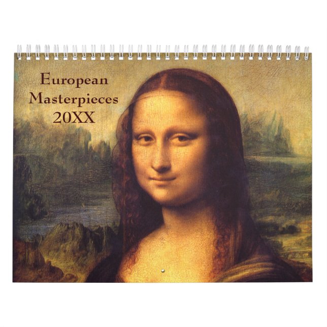 European Masterpieces ~ Changes to 2019 Calendar (Cover)