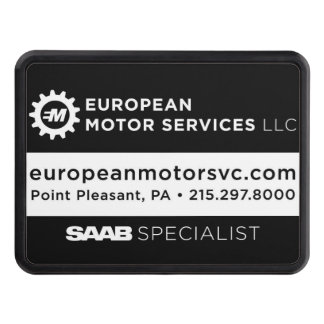 European Motor Services, LLC Trailer Hitch Cover