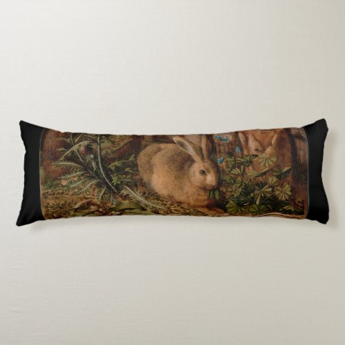 European Painting Rabbit Year 2023 Body Pillow