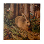 European Painting Rabbit Year 2023 Ceramic Tile at Zazzle