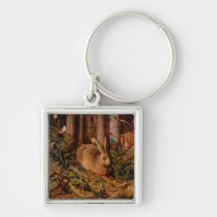 European Painting Rabbit Year 2023 keychain