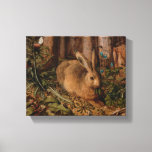 European Painting Rabbit Year 2023 Small Canvas at Zazzle