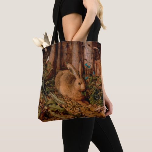 European Painting Rabbit Year 2023 Tote Bag