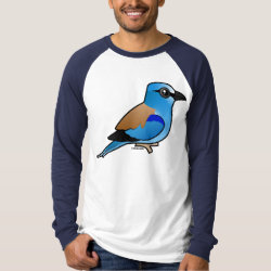 European Roller Men's Canvas Long Sleeve Raglan T-Shirt