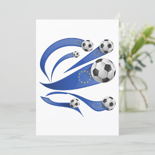 European Soccer Pride Dynamic Swoosh and Stars Invitation
