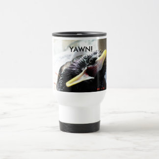 European starling travel mug