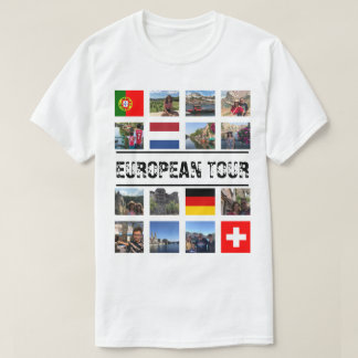 European Tour Customized T-Shirt