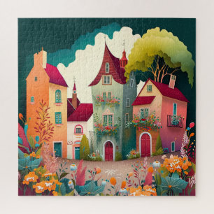 European Town Puzzle