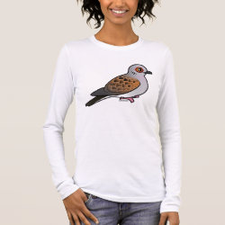 European Turtle Dove Women's Basic Long Sleeve T-Shirt