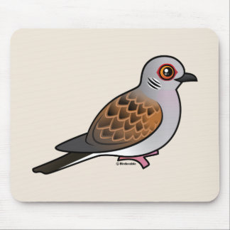 European Turtle Dove Mouse Pad