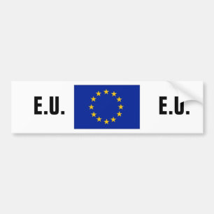 European union bumper sticker