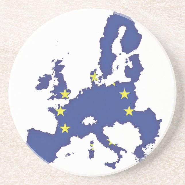 European Union Drink Coaster (Front)