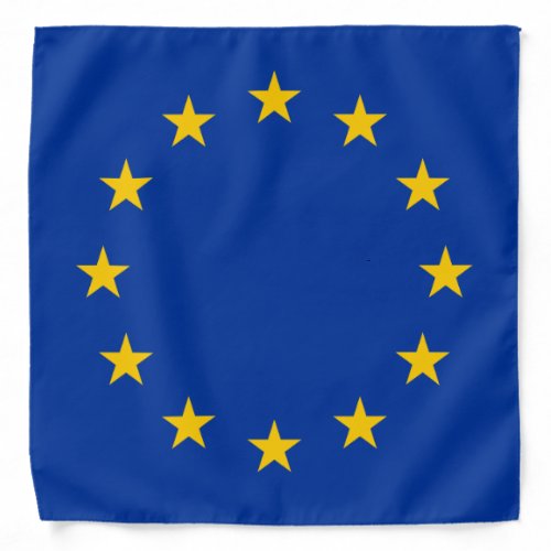 European Union EU Flag Bandana