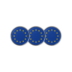 European Union EU Flag Golf Ball Marker