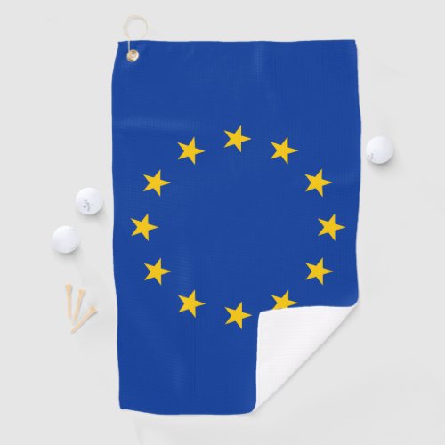 European Union EU Flag Golf Towel