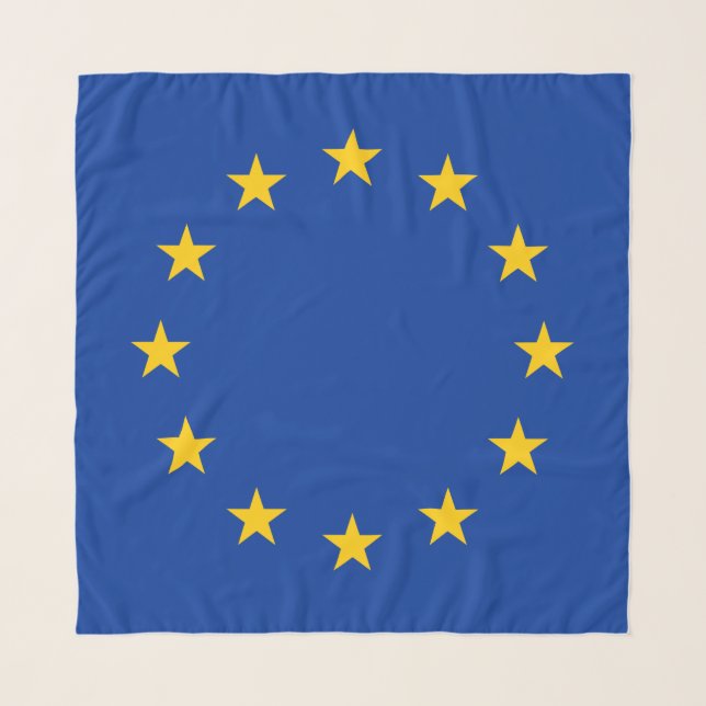 European Union EU Flag Scarf (Front)
