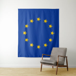 European Union EU Flag Tapestry