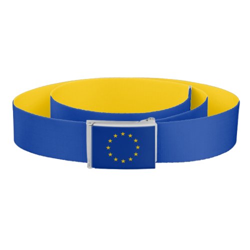European Union flag Belt