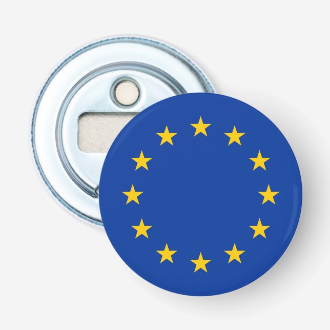 European Union Flag Bottle Opener (Front)