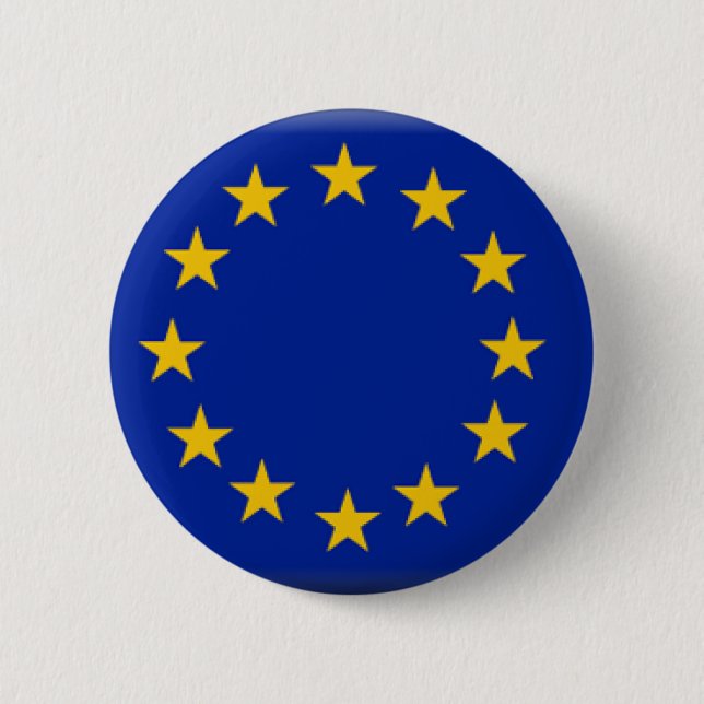 European Union Flag Button (Front)