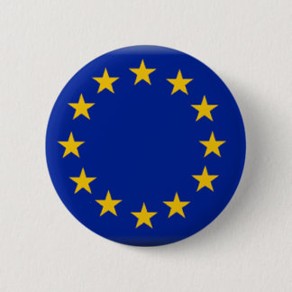 European Union Flag Button