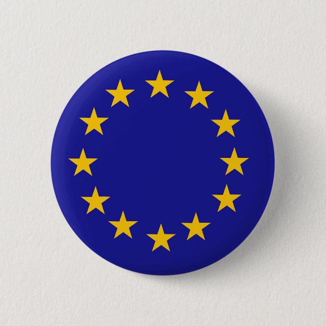 European Union Flag Button (Front)