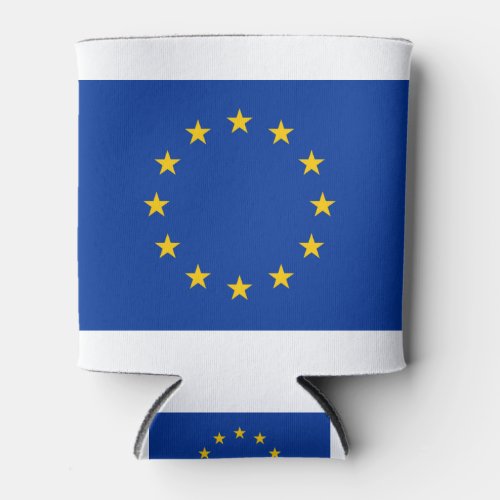 European Union Flag Can Cooler