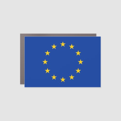 European Union Flag Car Magnet