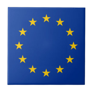 European Union flag Ceramic Tile