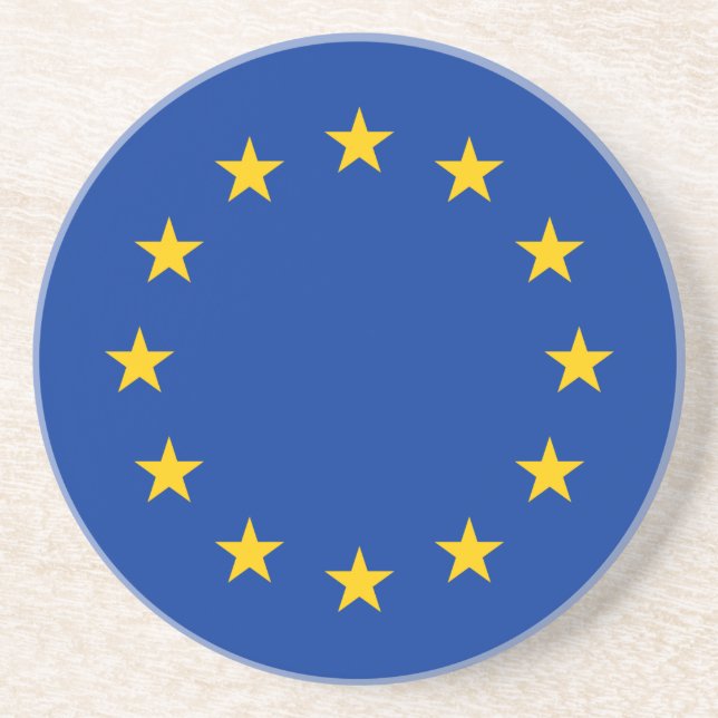 European Union Flag Coaster (Front)