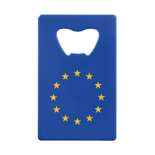 European Union Flag Credit Card Bottle Opener