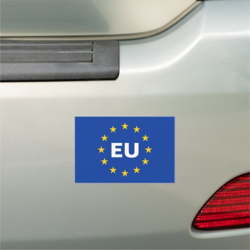 European Union flag EU Car Magnet