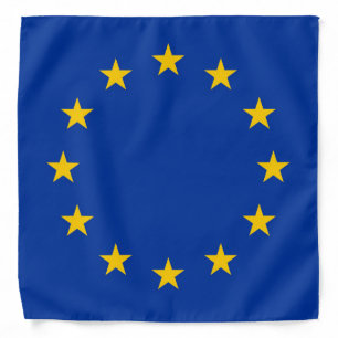 European Union Flag (EU) (Europe) Bandana