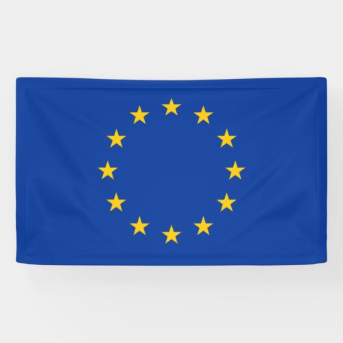 European Union Flag EU Europe Banner